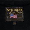 VANSON Excellent Condition Single Rider's Jacket TYPE-B Jacket 38 blackUsed