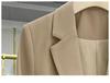 Women's Black Blazer: Autumn 2025 Casual Loose Fit, Korean Style, Elegant Commuter Suit Jacket