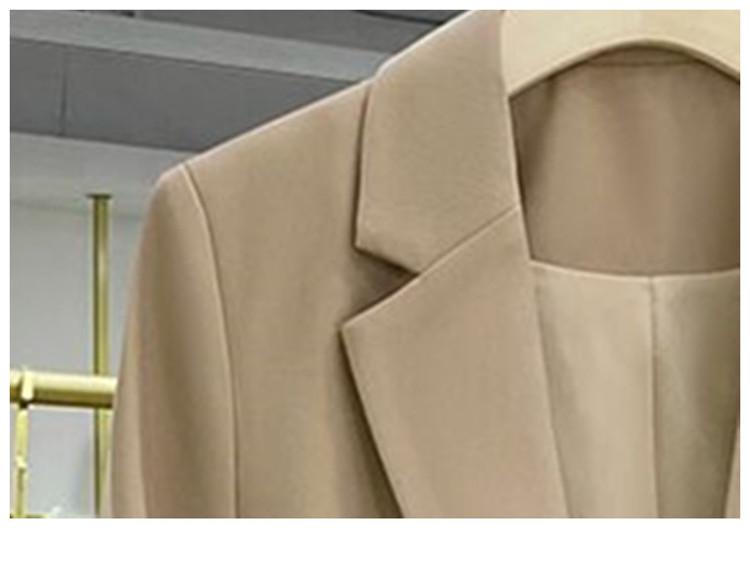 Women's Black Blazer: Autumn 2025 Casual Loose Fit, Korean Style, Elegant Commuter Suit Jacket