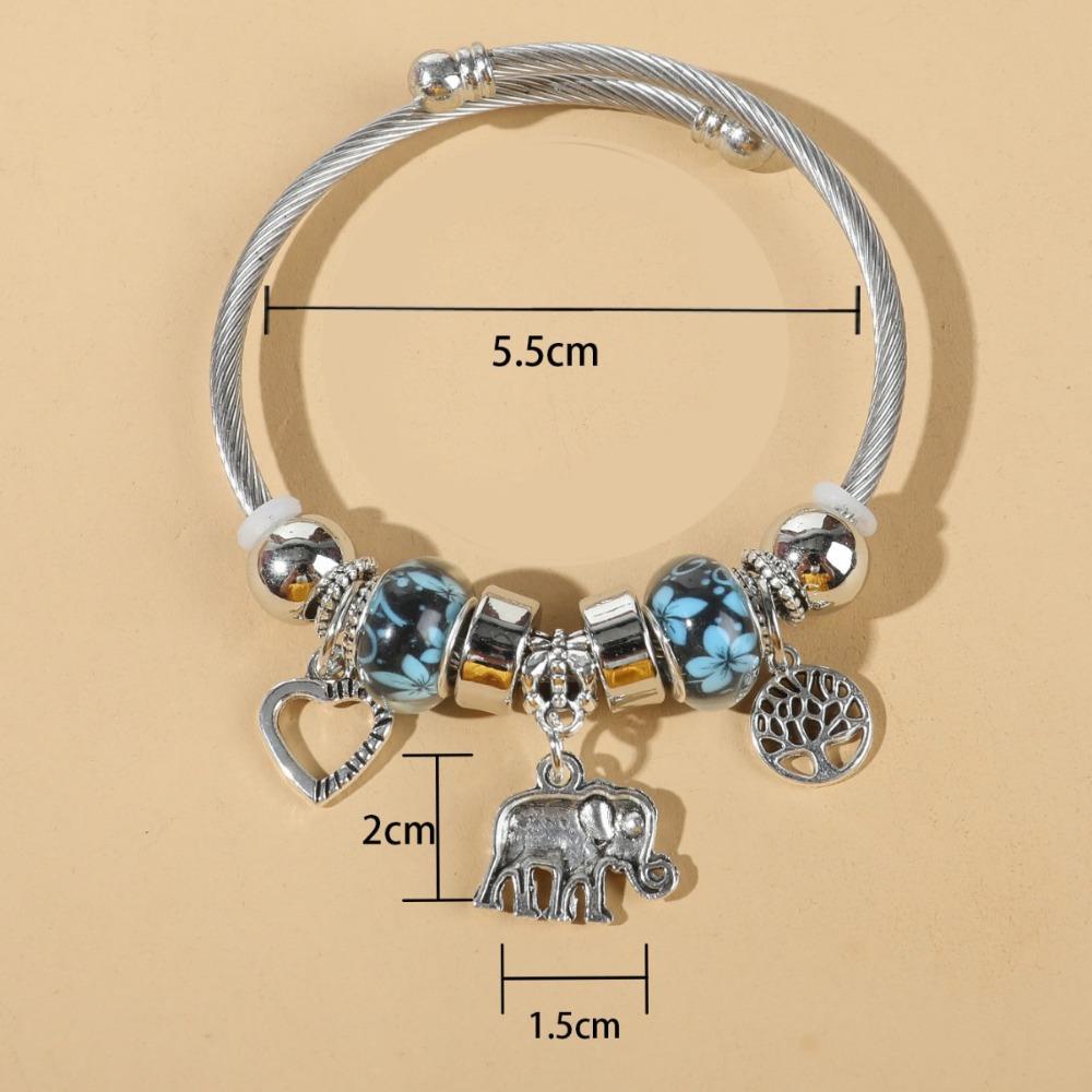 Trendy Elephant Love Bracelet for Women Unique Luxury Design Best Friend Gift Fashion Jewelry