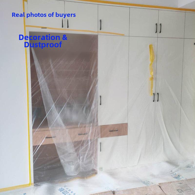 Disposable Dustproof Film: Plastic Sofa & Bed Cover for Furniture Protection