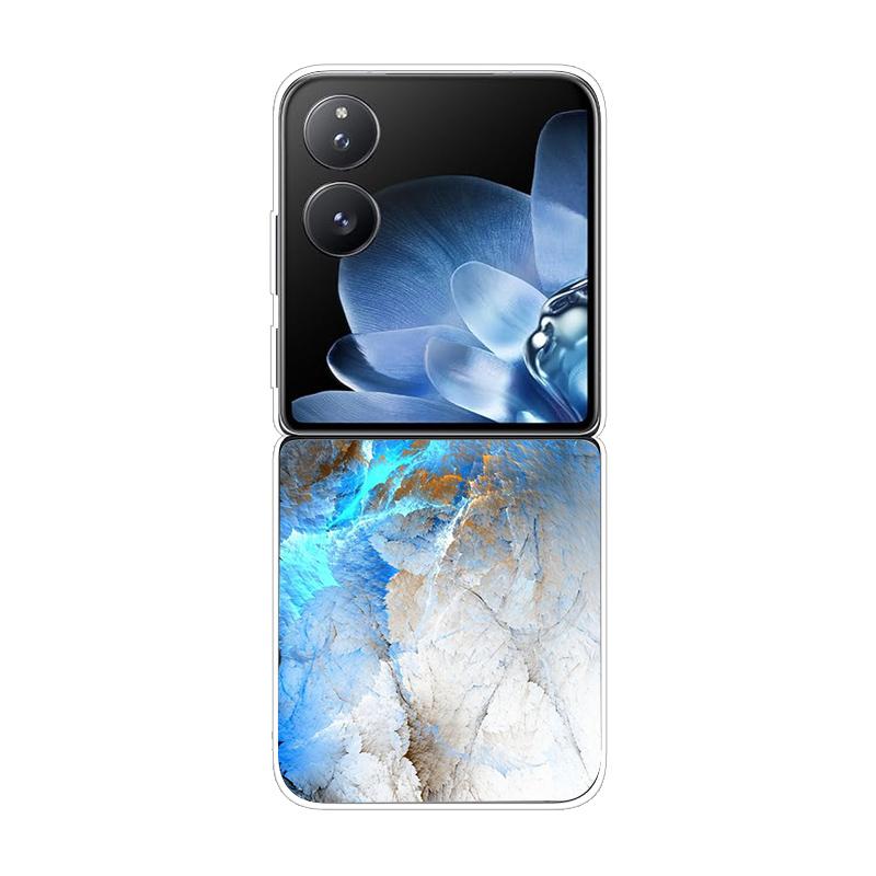 

Hard PC Cover For Xiaomi Mix Flip ShockProof Phone Case For Mi Mix Flip 5G Ultra-Thin Back Clear MixFlip Shell Cover Coque Funda Xiaomi Mix Flip