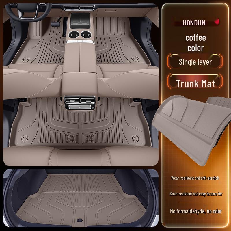 Ideal i6 TPE Floor Mats 2025: New Car Interior Carpet for Five-Seater