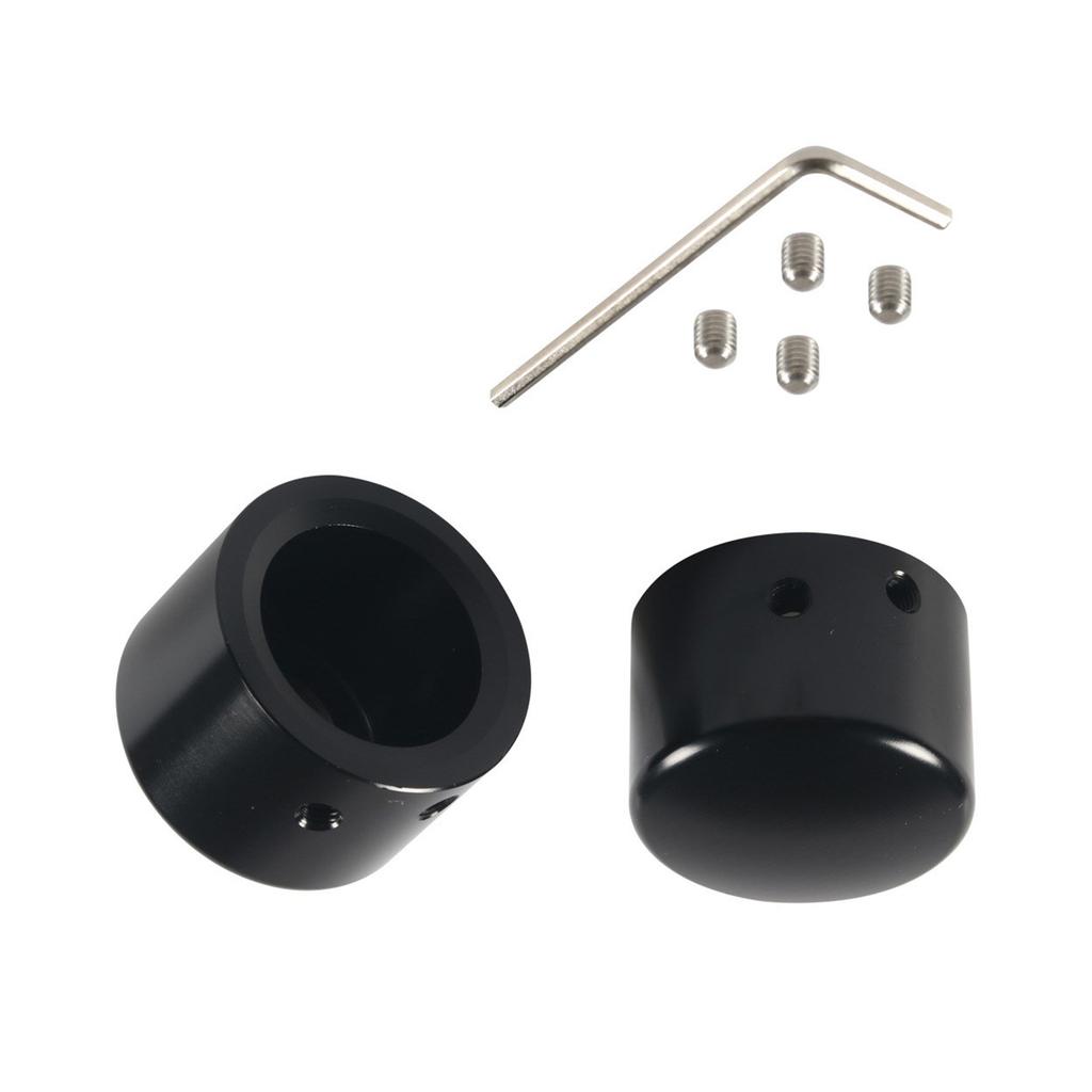 Motorcycle Front Axle Nut Covers, Left & Right Front Axle Caps for 883/1200 48