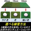 Gavit Golf Practice Mat, Approach Practice Equipment, Indoor Training, Grass-Style Mat, 20 EVA Balls, Storage Bag Included, 3-Way, 30-60cm