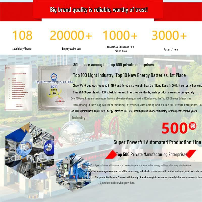 ChaoWei 4V 4.5Ah Electronic Scale Battery