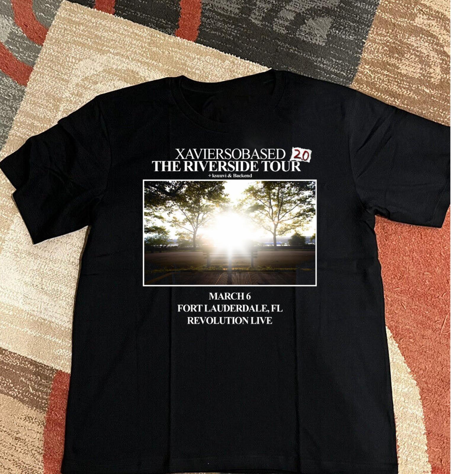 Xaviersobased The Riverside Tour T Shirt Black S-5XL S разноцветный