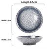 Round saucer Japanese dish Household creative soy sauce dish Vinegar dish Dipping tableware Japanese side dish dish