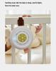 Newborn Gift: Baby Rattle & Soothing Music Set with Educational Cards and Cute Shapes
