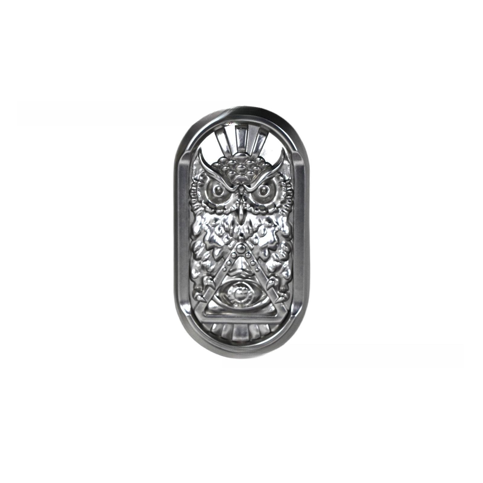 

Owl Magnetic Push Card Mechanical Slider Pushing Plate Coin Mini Fidget Edc Metal Stress Reducing Toys Antistresse Decompression