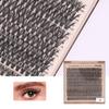 200pcs DIY Cluster Lashes 100D 200D D Curl 10-18mm MIX Length Very Soft Wearing Cluster Lash Cluster 200d