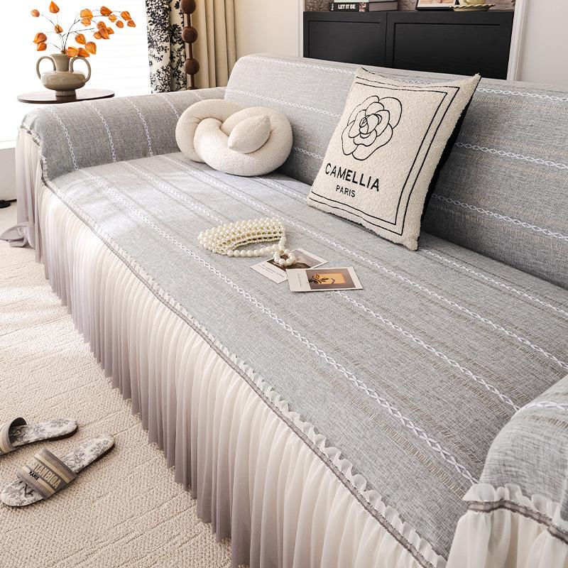 2025 New Four-season Anti-cotton and Linen Sofa Cover, High-end Non-slip Leather Sofa Seat Cushion, Anti-cat Scratch Sofa Cover