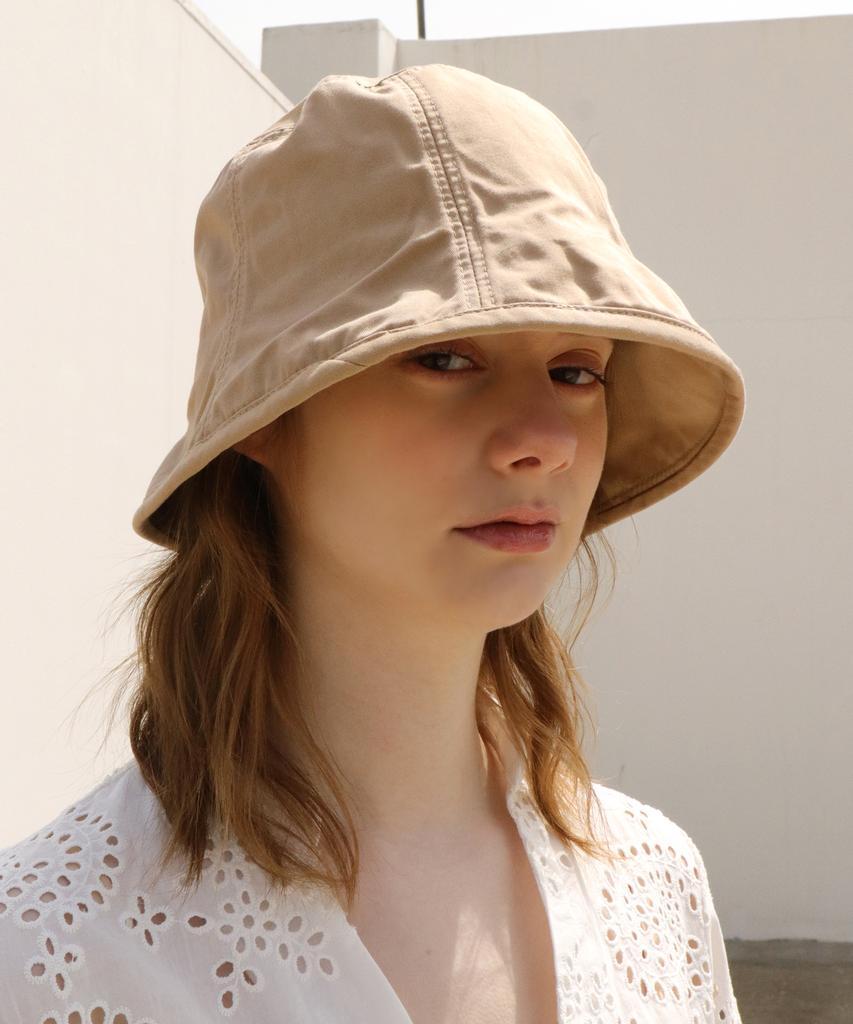 Elkebeullum Daisy Cotton Brown Bucket Hat