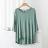 Women's Summer Modal Batwing Sleeve Top - Slimming, Loose, and Stylish.