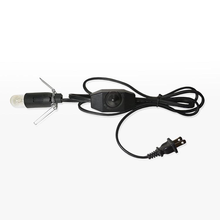 Certified Dimming Power Cord for Salt Lamps (US/UK/EU/AU)