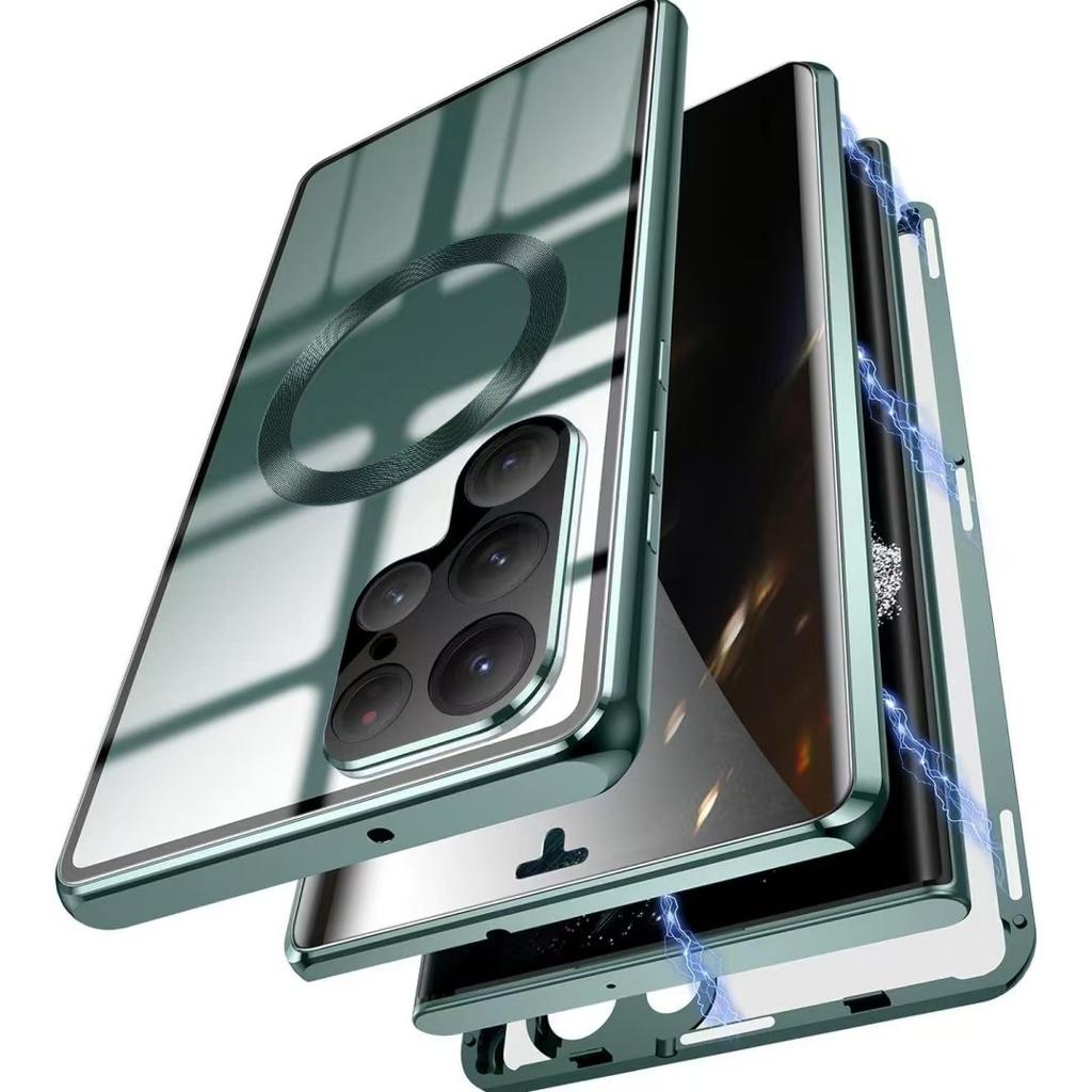 Applicable to Samsung S11ULTRA magnetic suction ring buckle goggles s11plus Magneto mobile phone case S11 metal