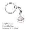 Back To School Bag Keyring Hamsa Hand Eye Of Horus Key Ring Ornaments For Home Cool Keychain