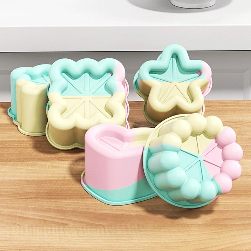 Silicone Dessert Mold Food Grade Non-Stick Baking Cup for Kitchen Wedding Party Cake Mold Easy Clean Dessert Making Tool