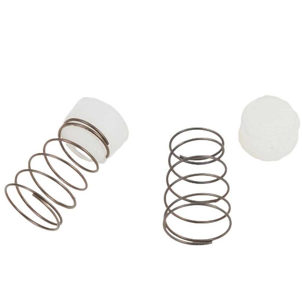 Portable Practical High Quality Pads Spring Spring Replacement Rubber Seal Seal Pads Spring 10 Sets 28 X 13.5mm