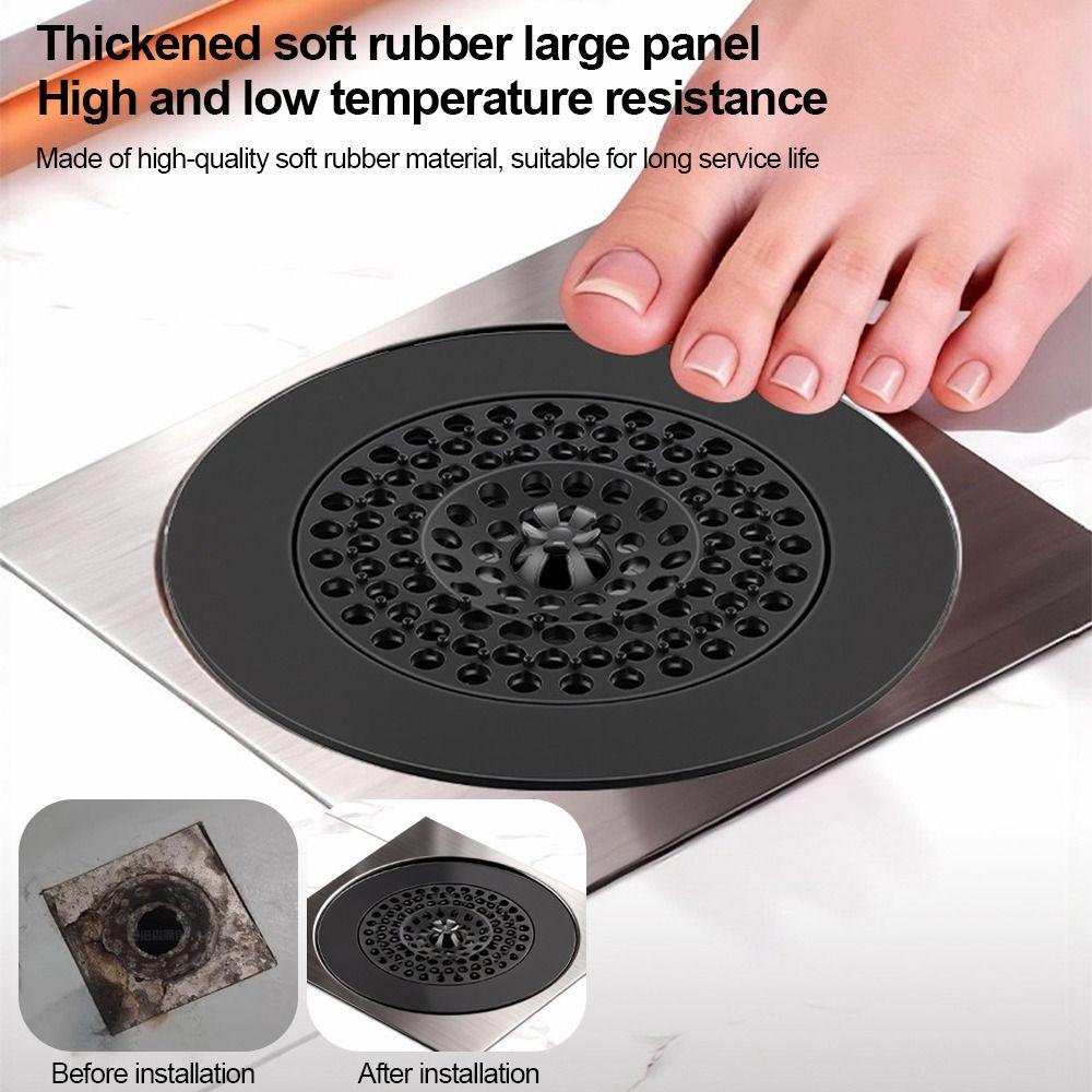 Fast Drainage Floor Drain Cover Anti-odor Sewer Drain Protector Floor Drain Bathroom Kitchen