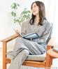 ON NISHIKI Long Sleeve Cotton Double Made with Premium Combed Top and Bottom with Perfect for Spring and Autumn Loungewear Size Women's Pajamas, 100%