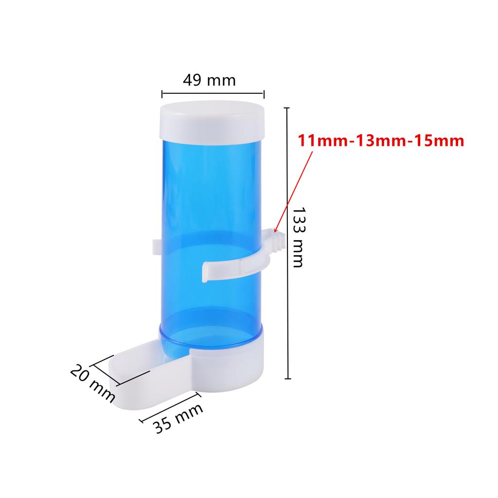 1Pc Parrot Automatic Drinker Pet Bird Feeder Automatic Feeding Tool Can Hang Bird Cage Pet Bird Supplies