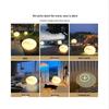 50cm Outdoor Solar Rechargeable Moon Floor Lamp