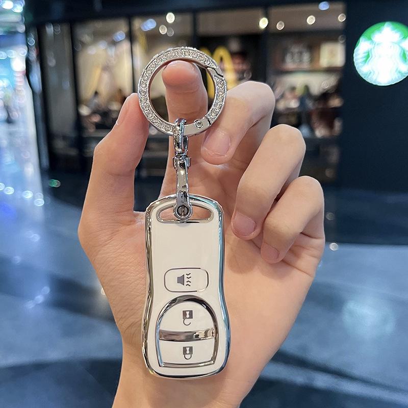 Nissan Classic Sylphy & Livina Key Cover Shell for D50 - Suitable for 15/18/19 models.
