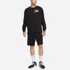 Nike Sportswear Men's Cartoon Logo Long Sleeve T-Shirt Black Standard Fit DM7916-010