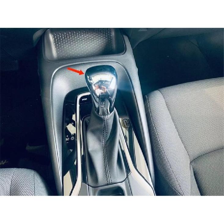 Gear Shift Knob Lid Cover Trim For - Toyota Corolla Cross ABS Chrome