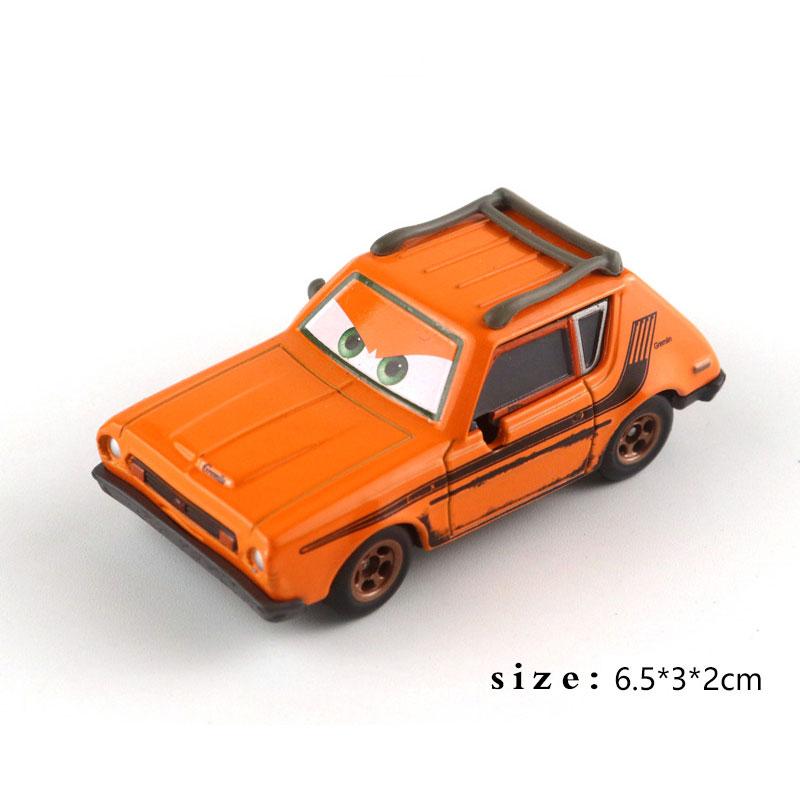 Disney Pixar Cars 2 Serie Clan da Corsa Badass DJ Lumaca Agente Boust Modello in Metallo Diecast Fine Toys Macchina Ragazzo Regalo di Capodanno