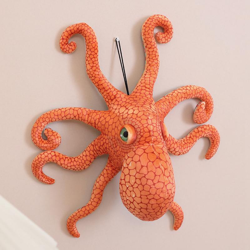 Octopus Plush Toy - Eight-Armed Doll, Children's Game Prop, Underwater Squid Ornament, Gift.