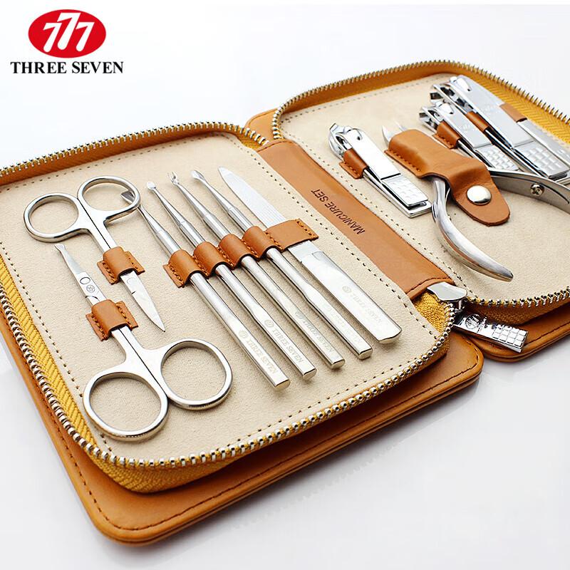THREE SEVEN 777 12-Piece Professional Manicure Pedicure Set