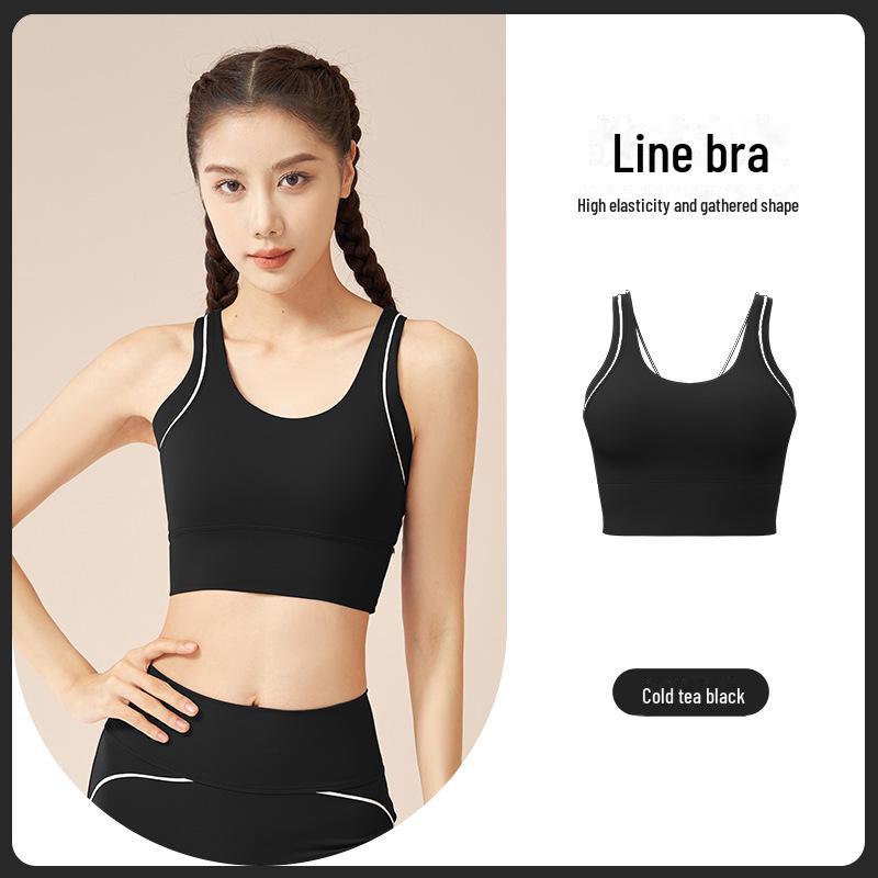 

Спортивный бюстгальтер Juyitang Shockproof Yoga - Высокоэластичный и стильный дизайн спинки Small