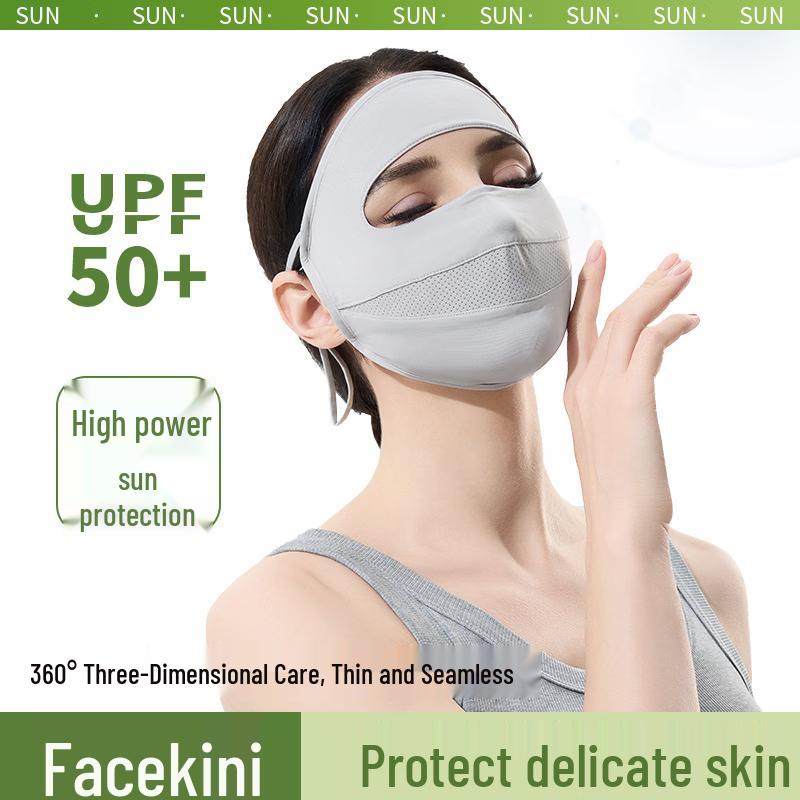 XiHong Ice Silk Sun Protection Face Mask