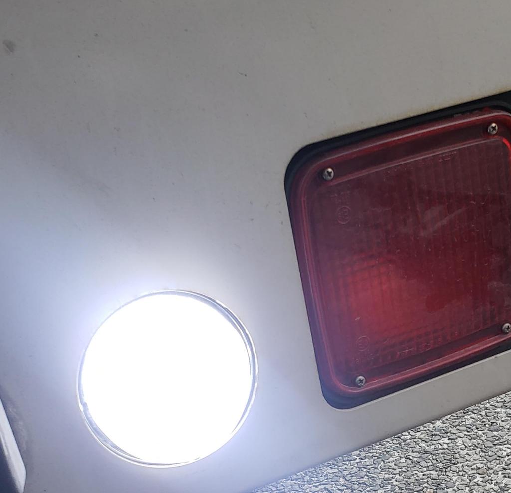 Super Bright Durable Modified 24V S25 LED Truck Single Marker Sphere BA15S 1156 72SMD