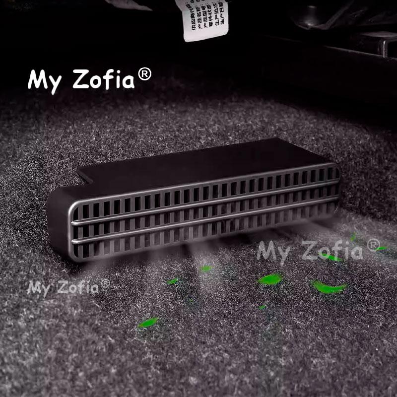 Car Under Back Seat AC Heat Floor Air Conditioner Outlet Grid Cover Air Outlet Cover For Toyota RAV4 XA60 6th 2026 Accessories