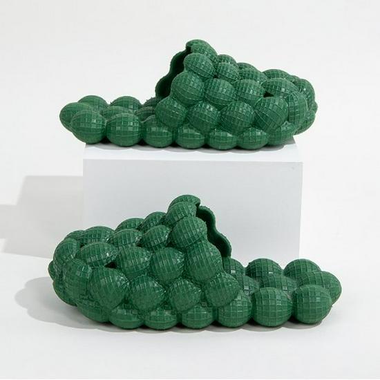 Unisex Spring/Summer Baotou EVA Bubble Breathable Slippers