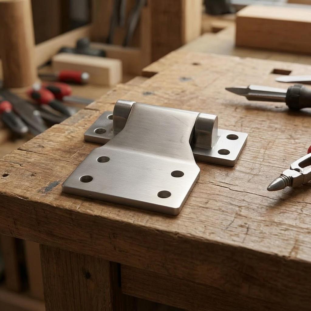 Door Hinge Smooth-Pivot Hardware Sturdy for Workshop Doors