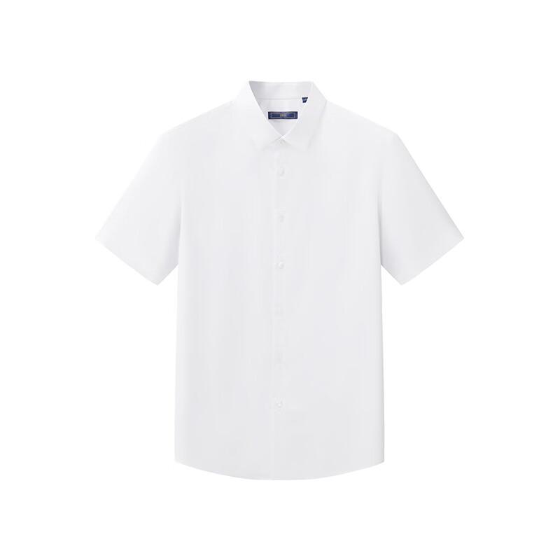 EMZ Men s Versatile Business Casual Short Sleeve Shirt L