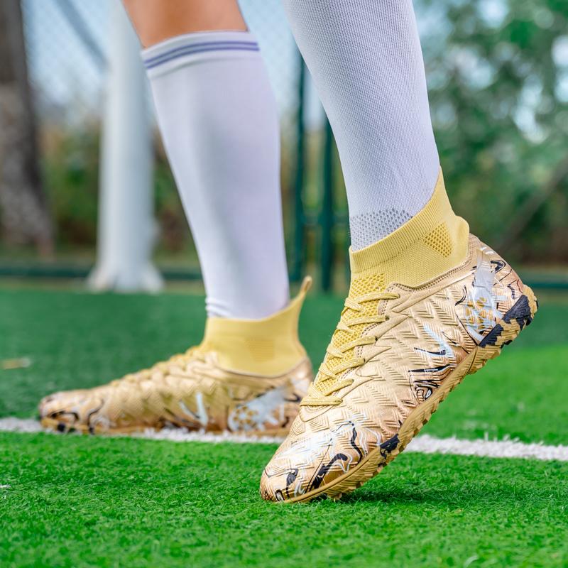 New Men Professional Unisex Soccer Boots FG Non-slip Football Shoes Outdoor Drop Shipping Futsal Match Training Sport Sneakers