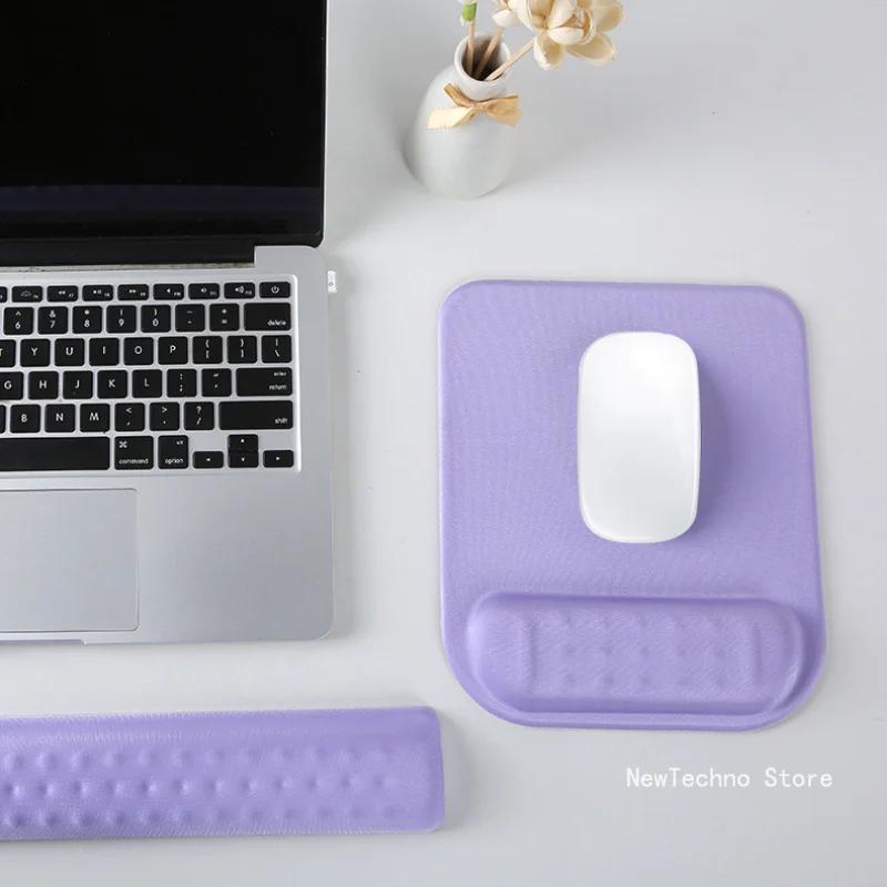 Silicone Mouse Pad Gamer Large Keyboard Computer Desk Pad Gaming Wrist Wrist Set Wrist Pad for Computer Laptop Macbook Air