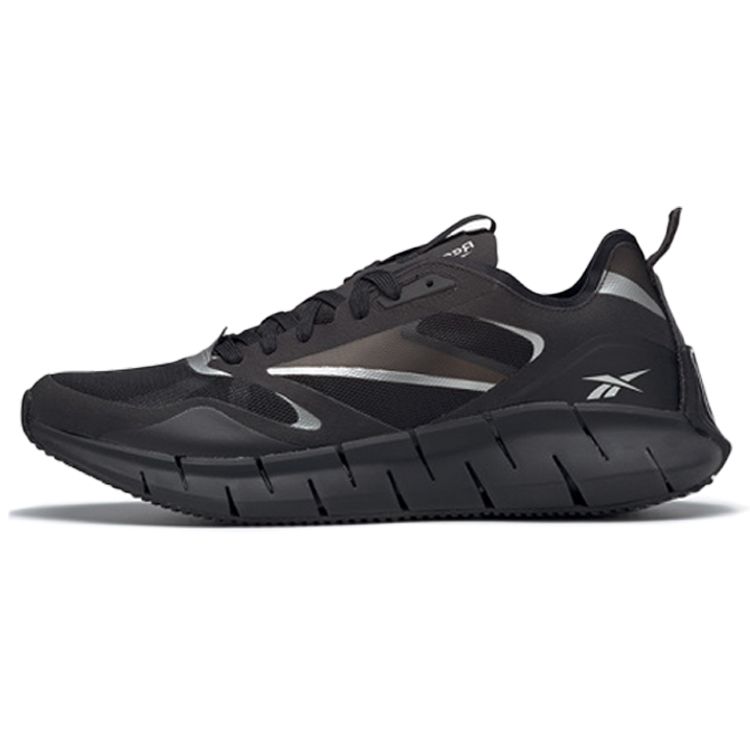 

Черные кроссовки унисекс Reebok Zig Kinetica Horizon Cold-Grey-7 FW5303