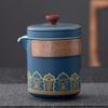 Chinese Tea Set Travel Tea Set Kung Fu Set,Teapot Set,Chinese Tea Sets, Travel Portable Bag, Outdoor,Hotel,Business