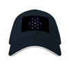 Sacred Geometry Blue Flower Of Life Baseball Cap Designer Hat Hat Unisex For The Sun Sunhat Hats For Women Unisexs