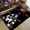 1pc Naruto Akatsuki Members Carpet for Playroom Bedroom Living Room Sofa Home Decor,kids Game Area Rug Non-slip Floor Mat Y723107