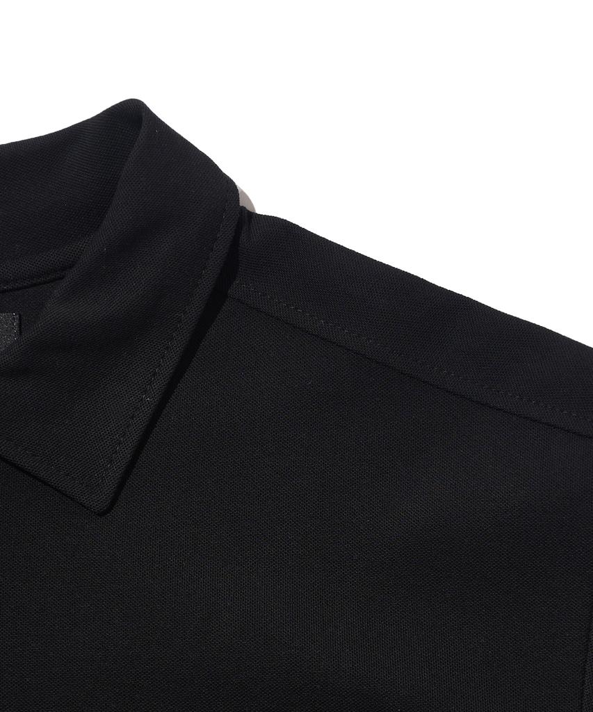 CARGOBROS Sorona Basic Collared Short Sleeve T-Shirt (Black)