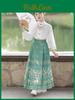 Suit Face Girls Horse Skirt Chinese Style Daily Children Hanfu Ancient Dress Skirt For Baby Girl Summer Tang Suit