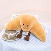 Borsa Croissant Burrito Baguette Giocattolo Bambola Pane Carino Peluche Bambola Bambola Regalo per Bambini Durevole di Alta Qualità