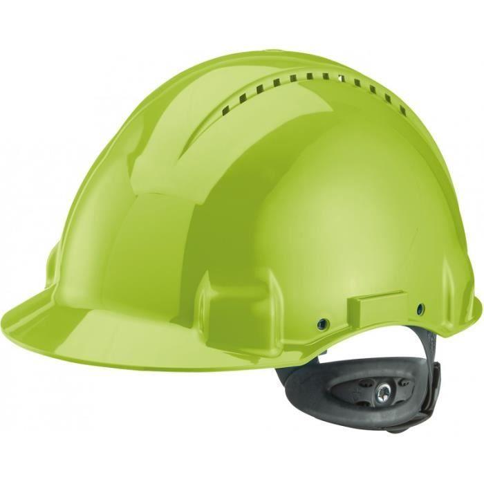 Casque de protection 3M Peltor G3000N - ABS - Système de cliquet - Vert